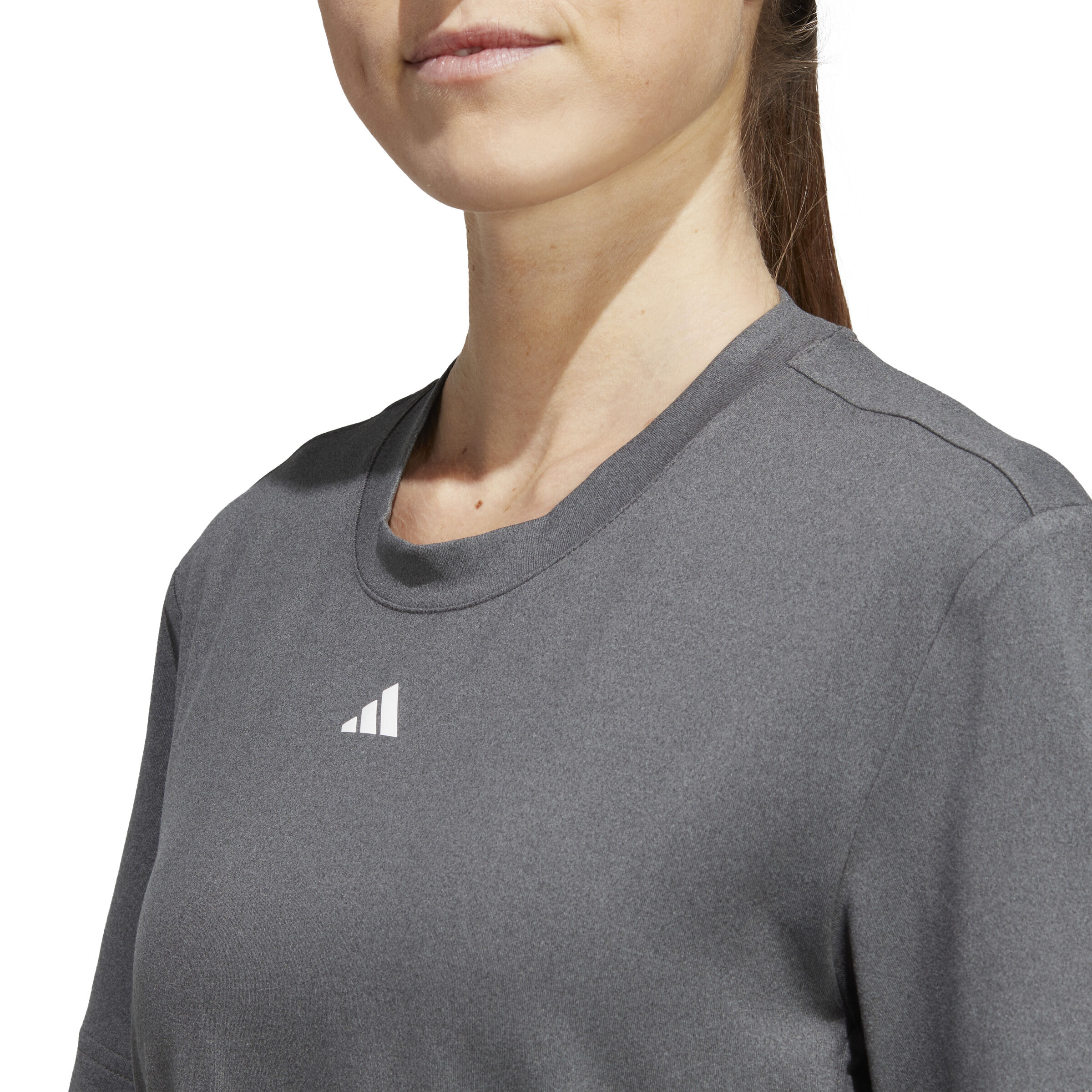 Adidas maglietta donna grigio sales