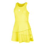 Abbigliamento Quiet Please Quiet Please Flounce Abito Donna - giallo, bianco