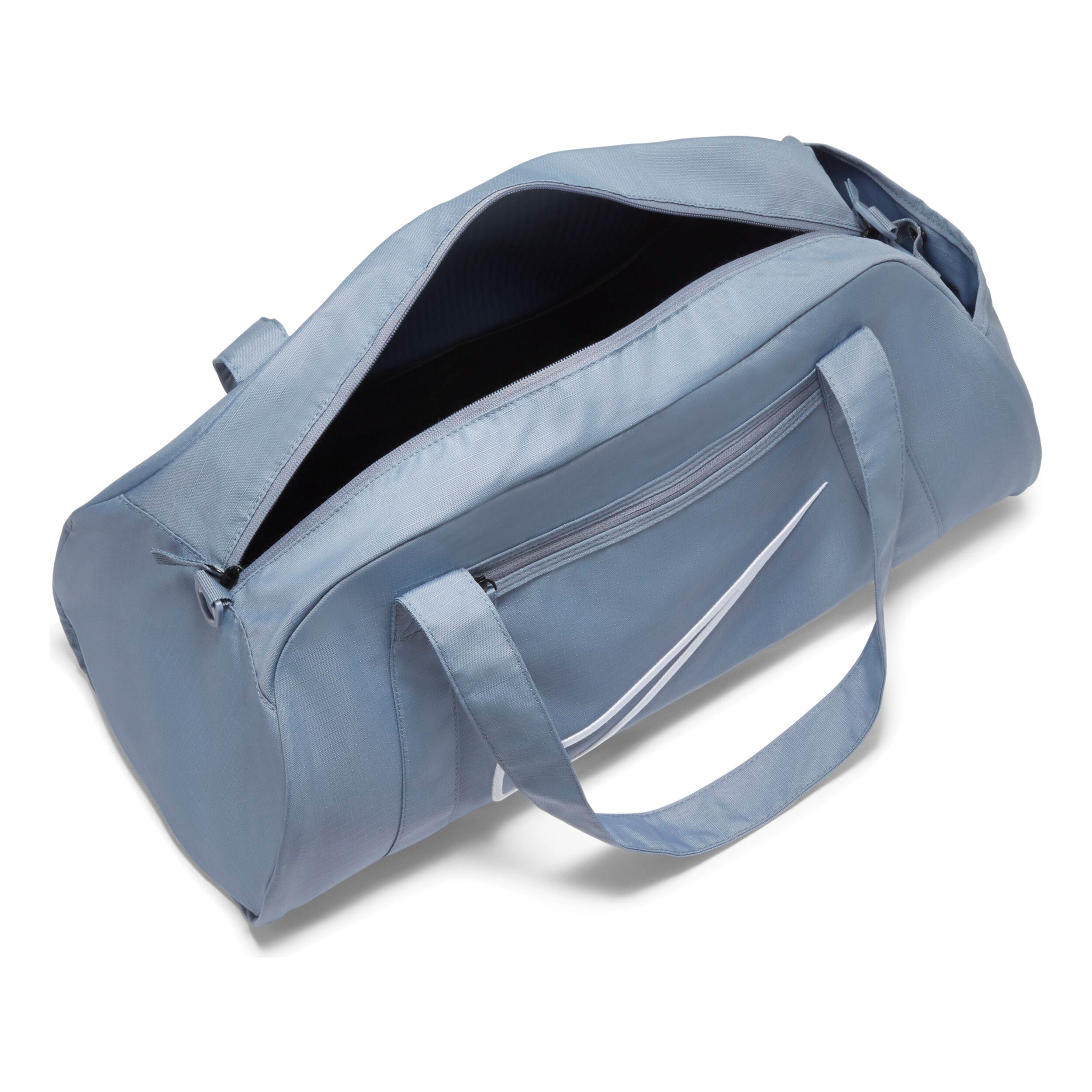 Gym Duffle Borsa Sportiva Blu Chiaro Bianco