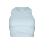 Abbigliamento On On Court Crop Canottiera Donna-Grigio-blu