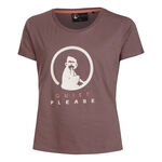 Abbigliamento Quiet Please Crossroad Baseline Glitter Tee