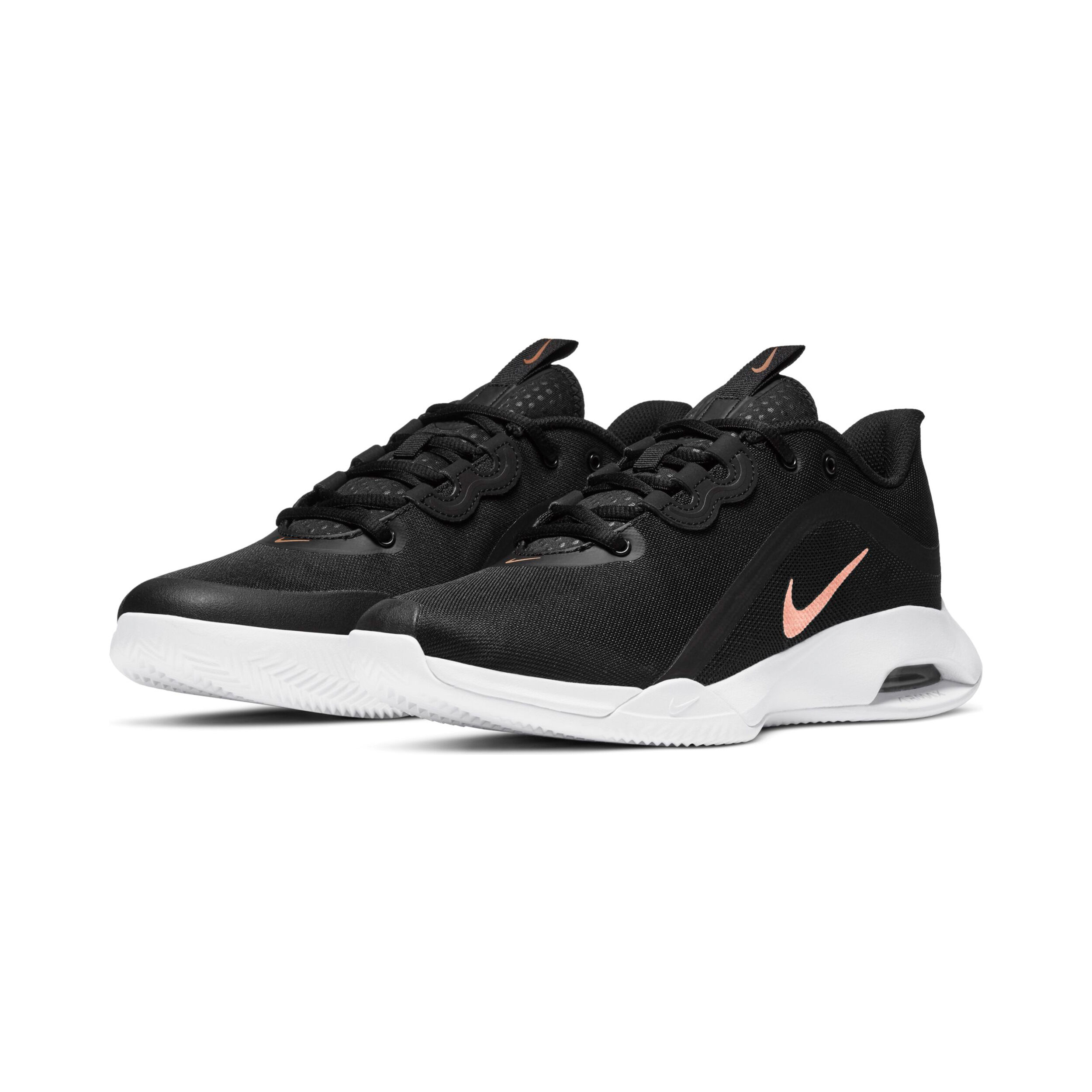 Court Air Max Volley Clay Scarpa Per Terra Rossa Donna Nero Oro