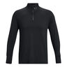 Qualifier Run 1/4 Zip Camicia Da Corsa Uomini-Nero