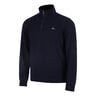 Urban Lifestyle Half Zip Manica Lunga Uomini-Blu Scuro