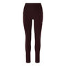 Road High Waist Calzamaglia Da Corsa Donna-Rosso Scuro
