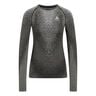 Blackcomb Eco Big Logo Top Crew Neck Gilet Donna-Nero