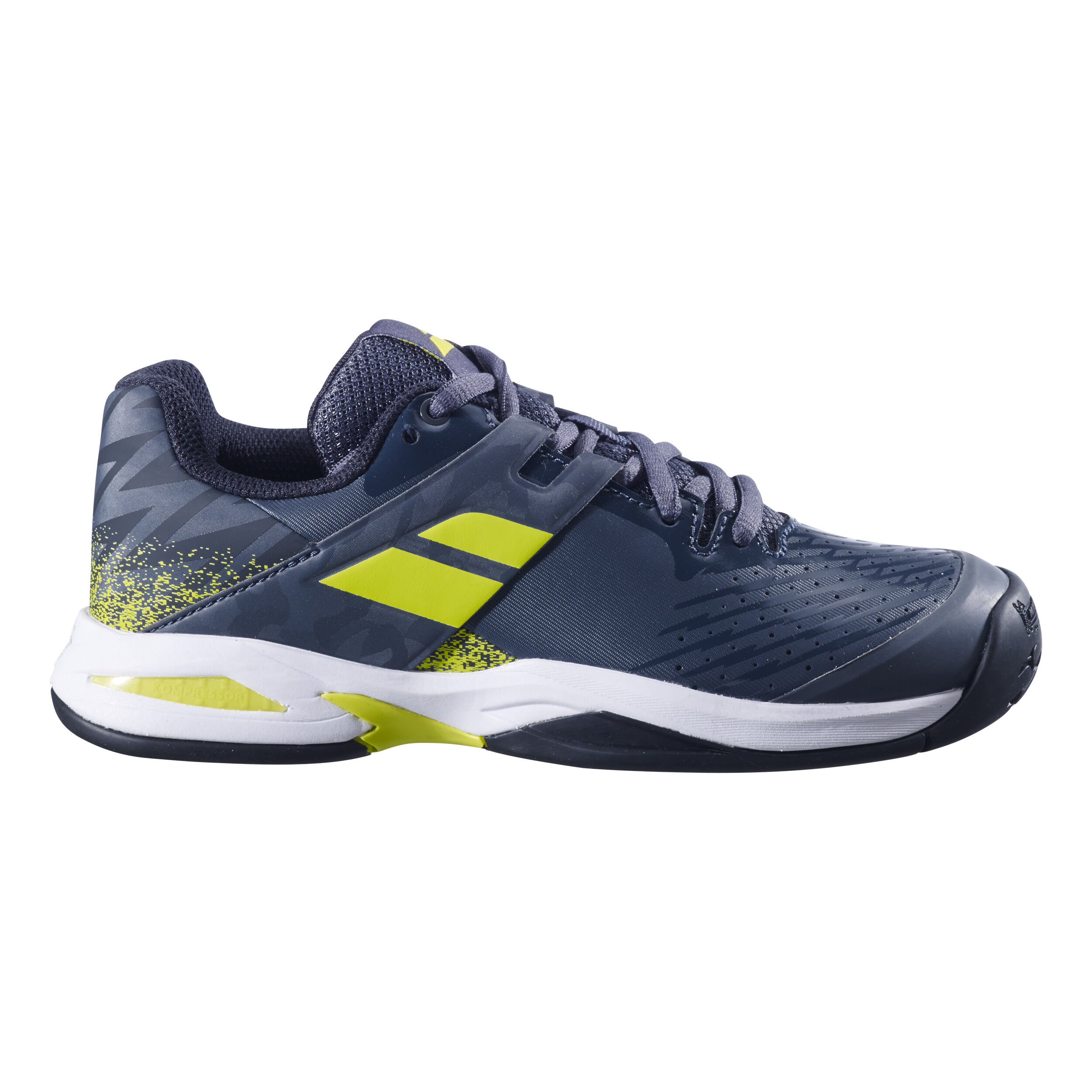 Propulse Scarpa Per Tutte Le Superfici Bambini Blu Scuro Verde Neon