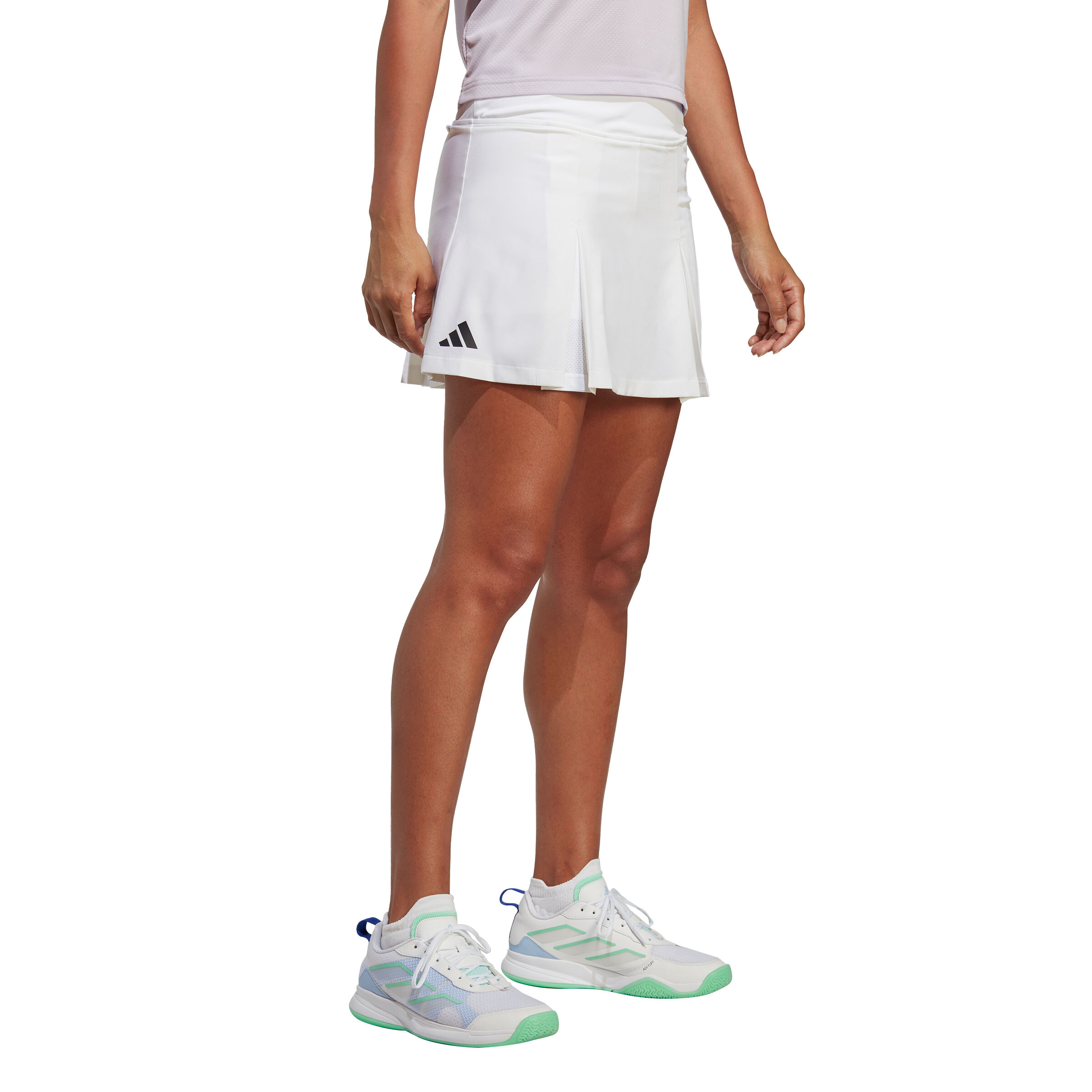 Buy adidas Club Pleated Gonna Donna Bianco online Tennis Point IT