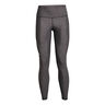 Heatgear HiRise NS Calzamaglia Donna-Grigio Scuro,Bianco