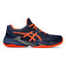 Court FF 3 Scarpa per terra rossa Uomini - blu scuro, arancione