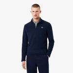 Abbigliamento Lacoste Lacoste Polar Quarter Zip Giacca da allenamento Uomini - blu scuro, 