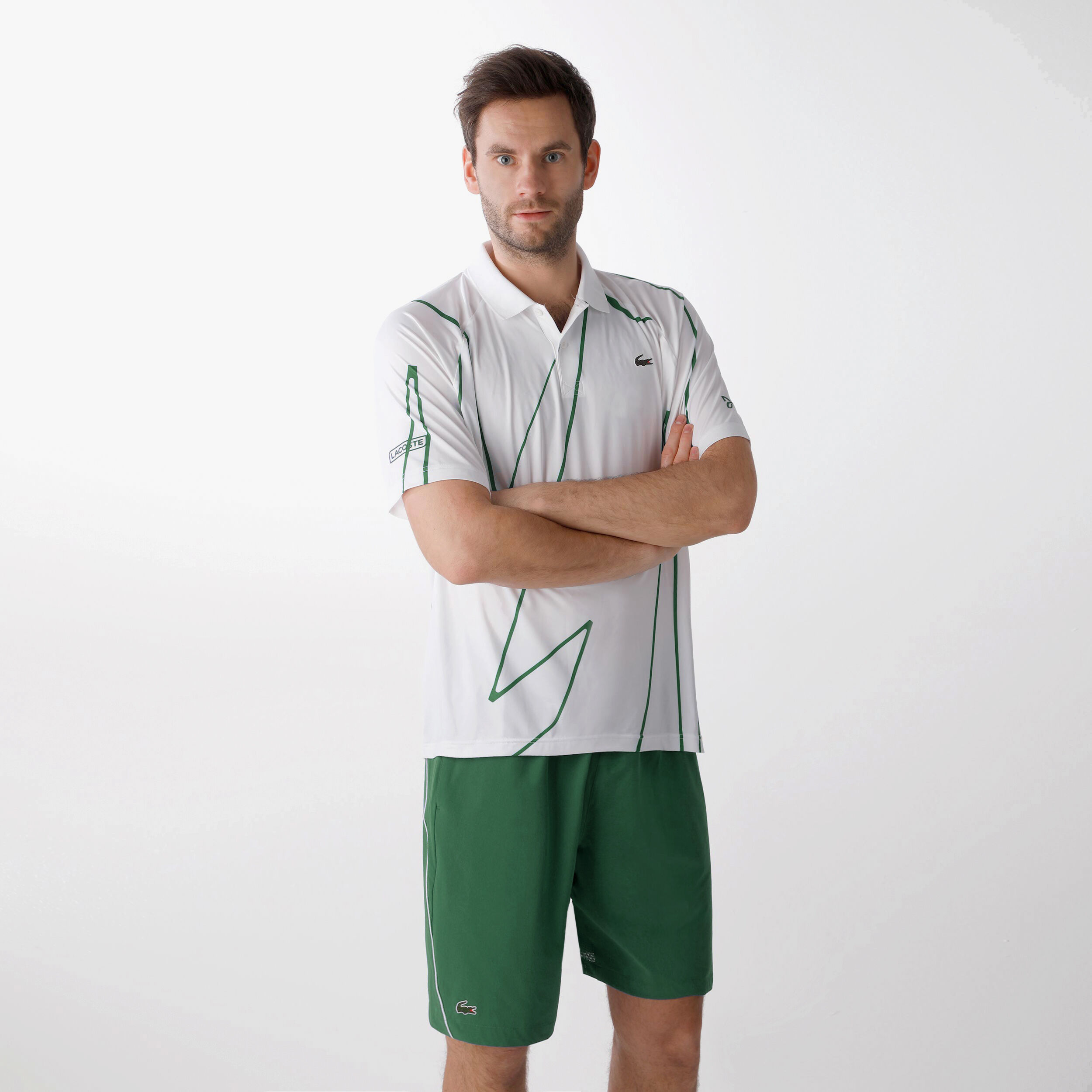 Short lacoste novak djokovic top