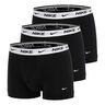 Essential Cotton Stretch Trunk Boxer - Confezione da 3 Uomini-nero, bianco