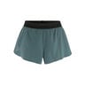 Pro Hypervent Split 2 Pantaloncini Da Corsa Donna-Blu