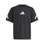 Abbigliamento adidas adidas Z.N.E. Maglietta Ragazzi - nero, bianco
