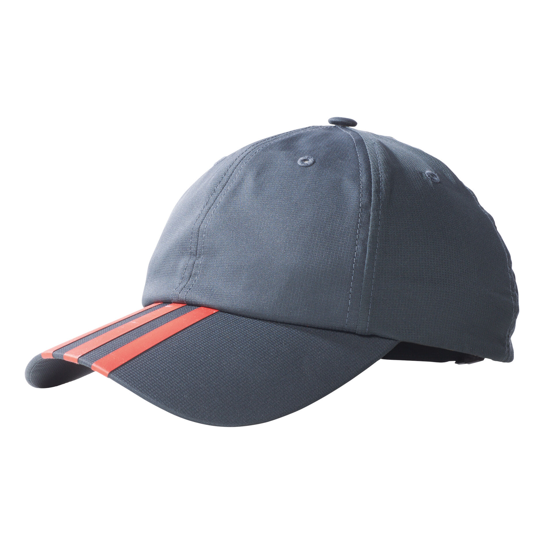 Buy adidas Climalite 3 Stripes Cappellino Grigio Scuro Rosso online Tennis Point IT