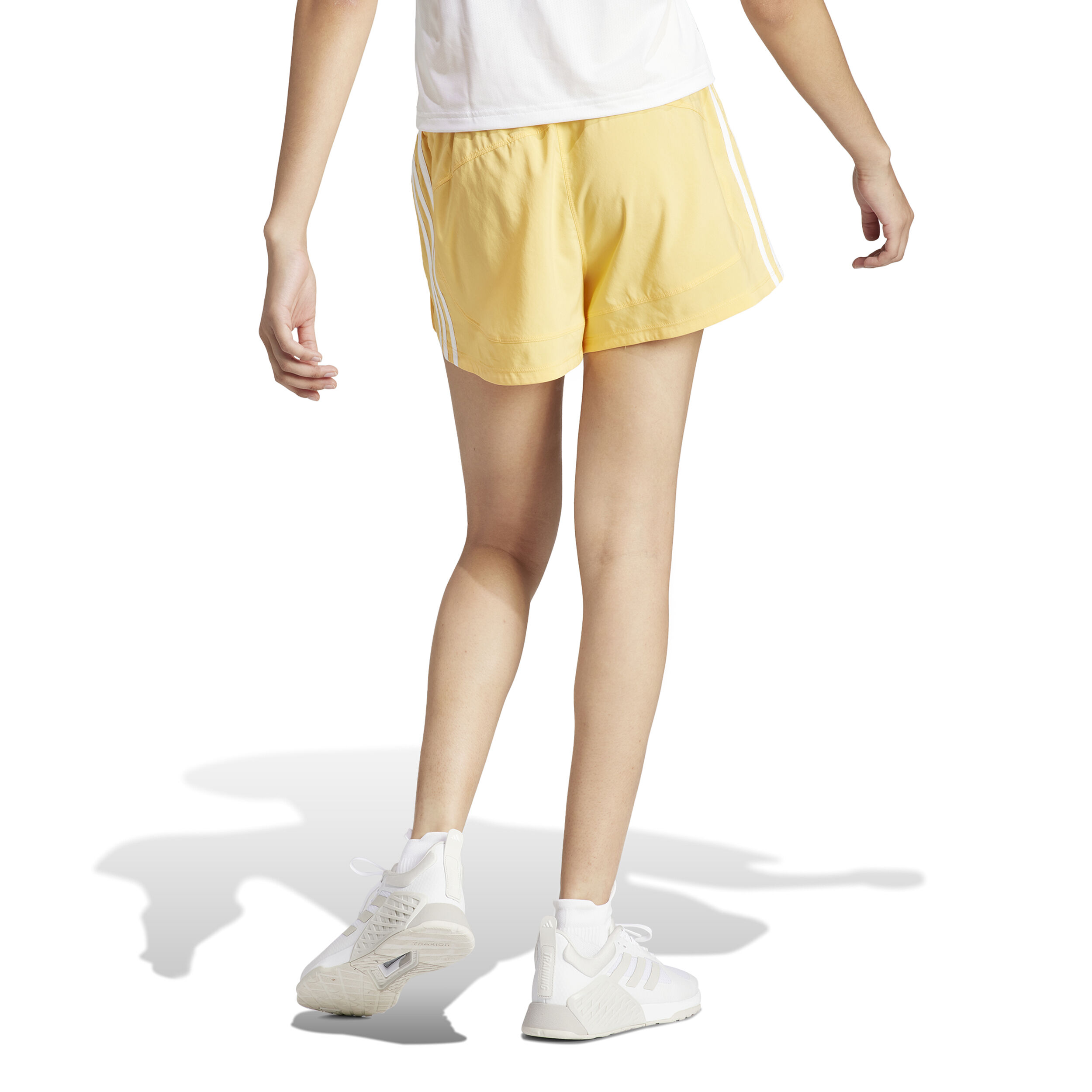 Buy adidas Pacer Woven High Pantaloncini Donna Giallo online Tennis Point IT