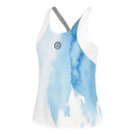 Abbigliamento BIDI BADU BIDI BADU Watercolour Canottiera Donna-Bianco,Blu