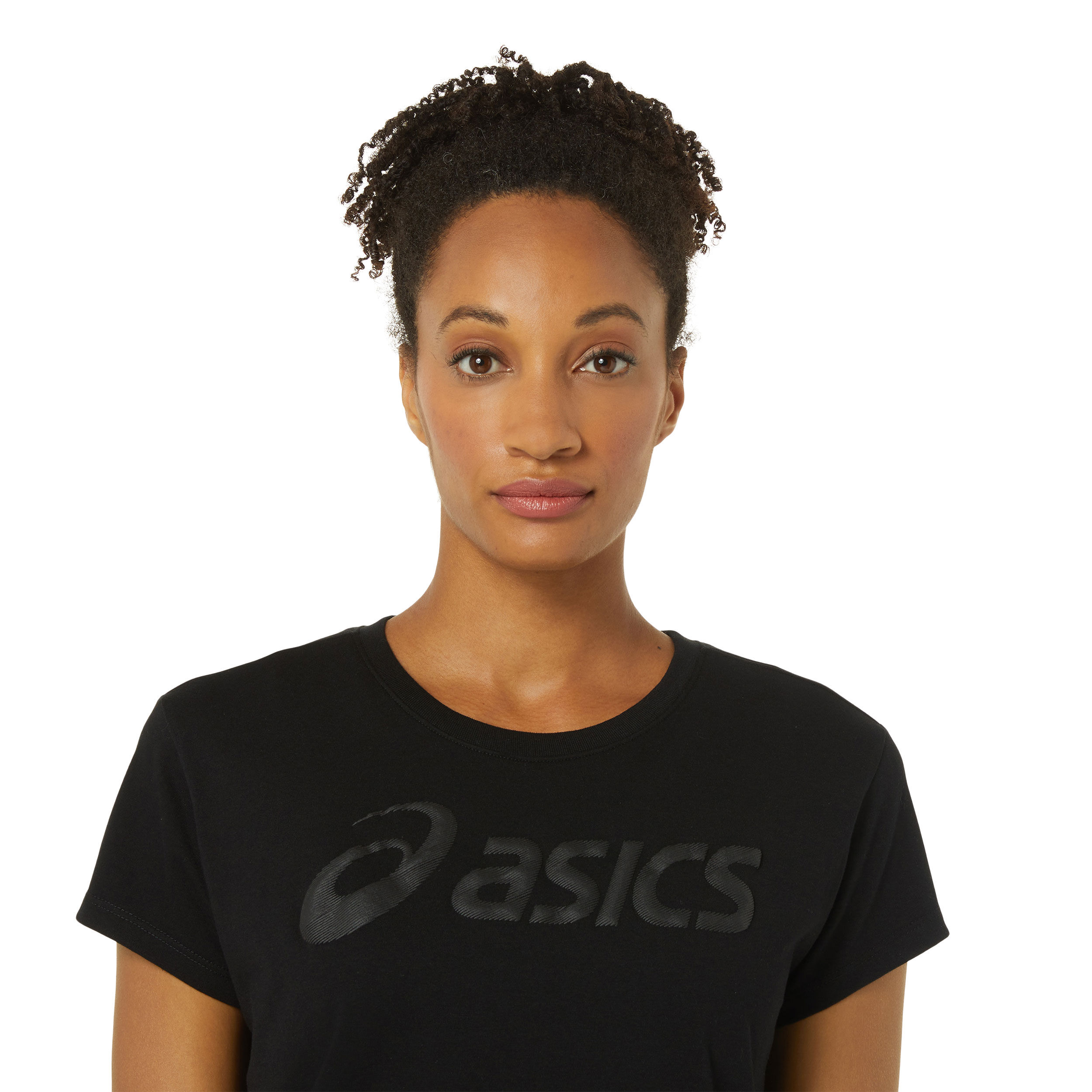 Magliette asics nera donna new arrivals
