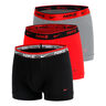 Everyday Stretch Trunk Boxer Confezione da 3 Uomini - nero, rosso