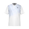 Topspin Maglietta Ragazzi-Bianco,Blu Scuro