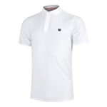 Abbigliamento Da Tennis Wilson M League Polo Bright White