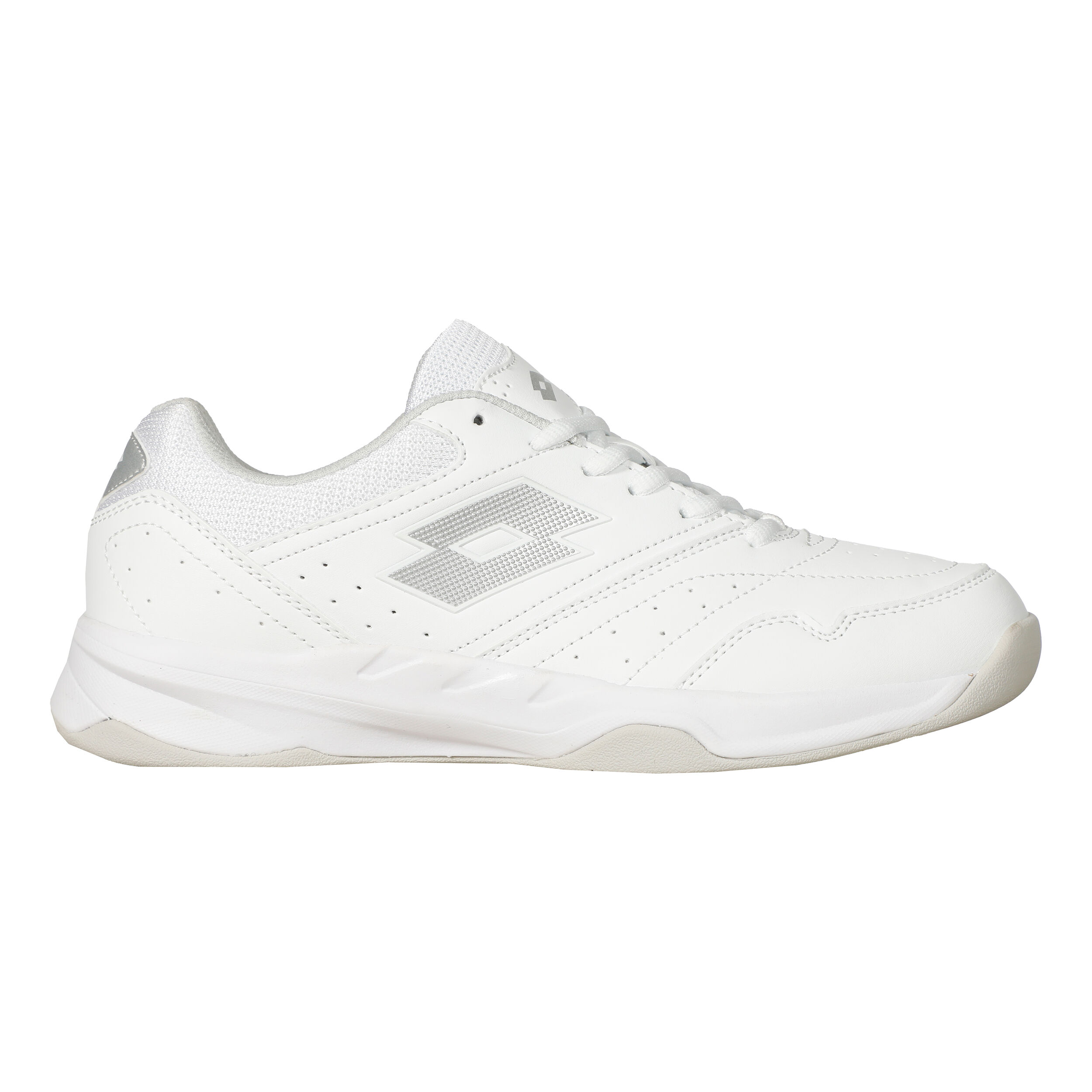 Buy Lotto Mirage 650 Scarpa Per Tappeto Donna Bianco Argento online Tennis Point IT