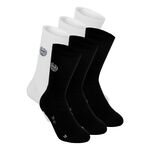 Abbigliamento Da Tennis BIDI BADU Matayo Crew Tech Socks 6 Pack - black/white