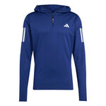 Abbigliamento adidas adidas Own The Run Winter Half-Zip Giacca Da Corsa Uomini-Blu Scuro