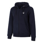Abbigliamento Quiet Please Quiet Please Essential Zip Felpa Donna-blu scuro
