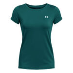 Abbigliamento Under Armour Under Armour Heatgear Maglietta Donna - color petrolio, 