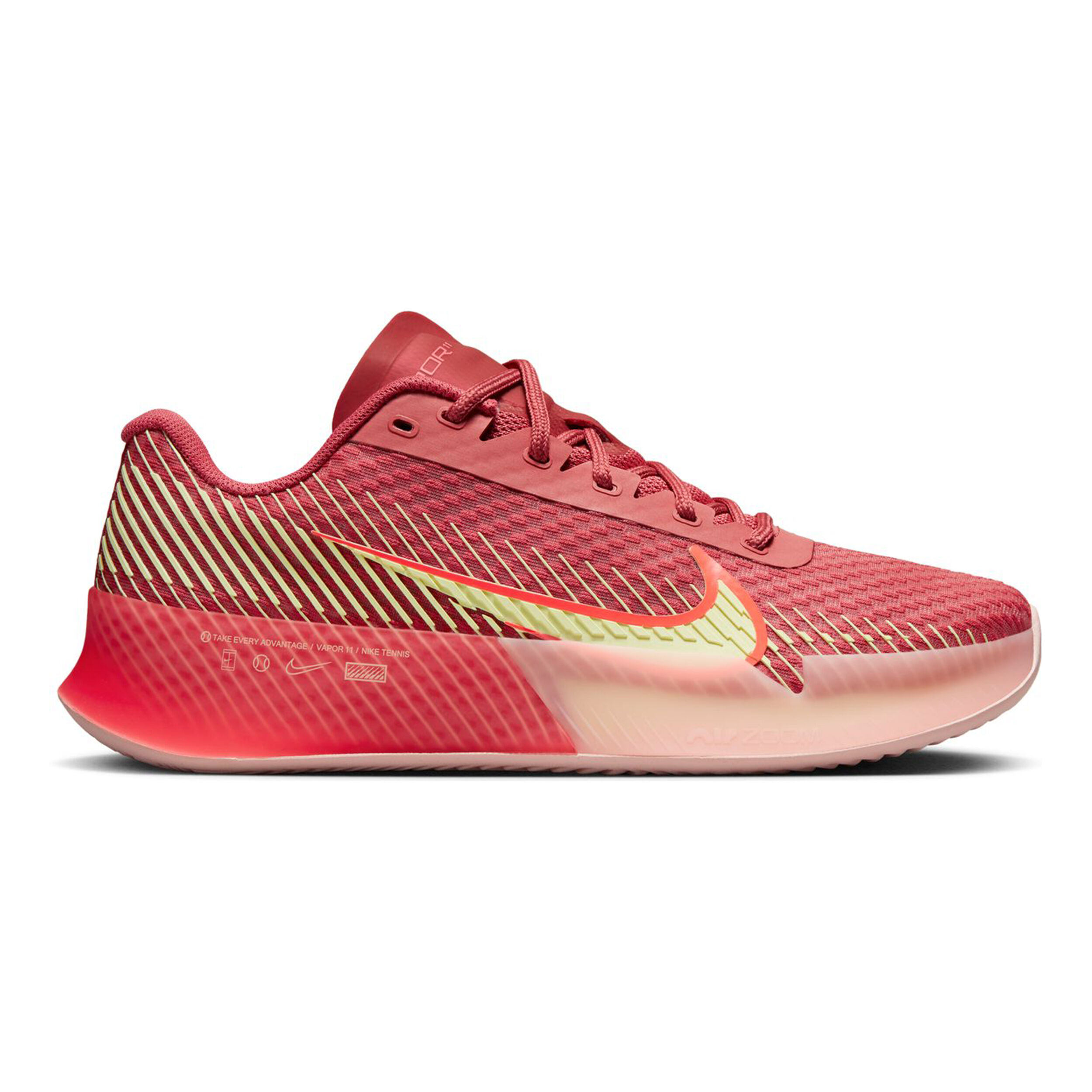 Buy Nike Zoom Vapor 11 Scarpa Per Terra Rossa Donna Corallo online