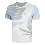 Abbigliamento da tennis BIDI BADU BIDI BADU Hey Laguna Maglietta Uomini-bianco, multicolore