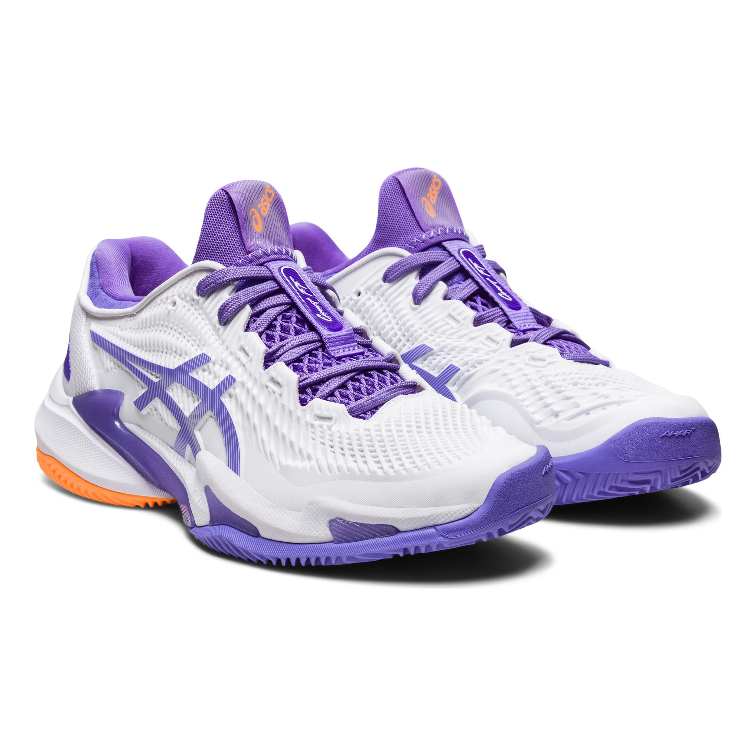 Court FF 3 Scarpa Per Terra Rossa Donna Bianco Lilla