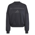 Abbigliamento adidas adidas Z.N.E. Felpa Donna-Nero