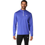 Abbigliamento ASICS ASICS Core Winter 1/2 Zip Camicia Da Corsa Uomini-Blu Scuro