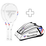 Confezione Di Racchette Tecnifibre 2x TFIGHT 300 S plus Schlägertasche 