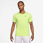 Abbigliamento da tennis Nike Nike Alcaraz Court Dri-FIT Advantage Maglietta Uomini-giallo limone