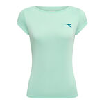 Abbigliamento da tennis Diadora Diadora Court Maglietta Donna-verde