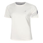 Abbigliamento ASICS ASICS Icon Camicia da corsa Donna - crema, 