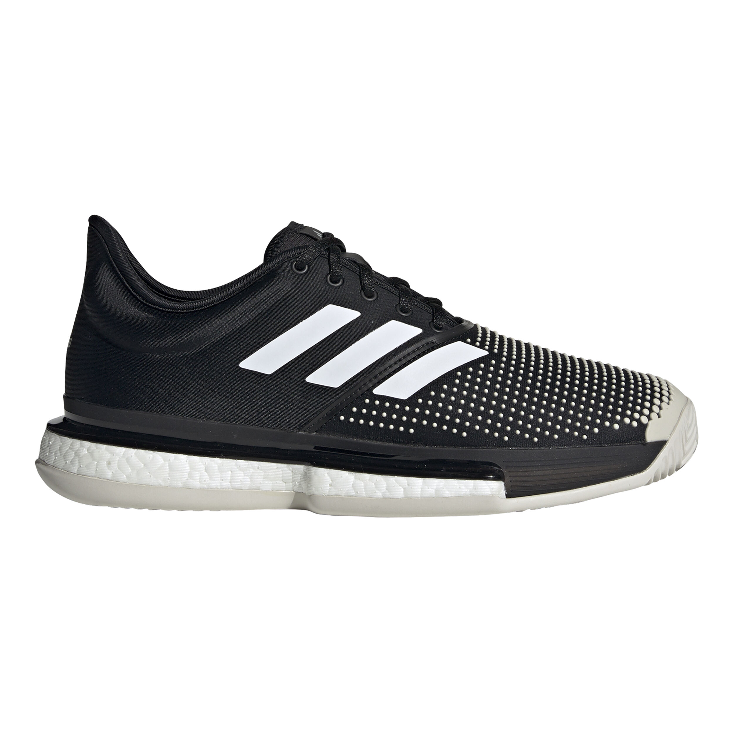 SoleCourt Boost Clay Scarpa Per Terra Rossa Uomini Nero Bianco