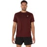 Core Camicia Da Corsa Uomini-Vino Rosso