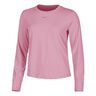 One Classic Dri-Fit Manica lunga Donna - rosa, nero