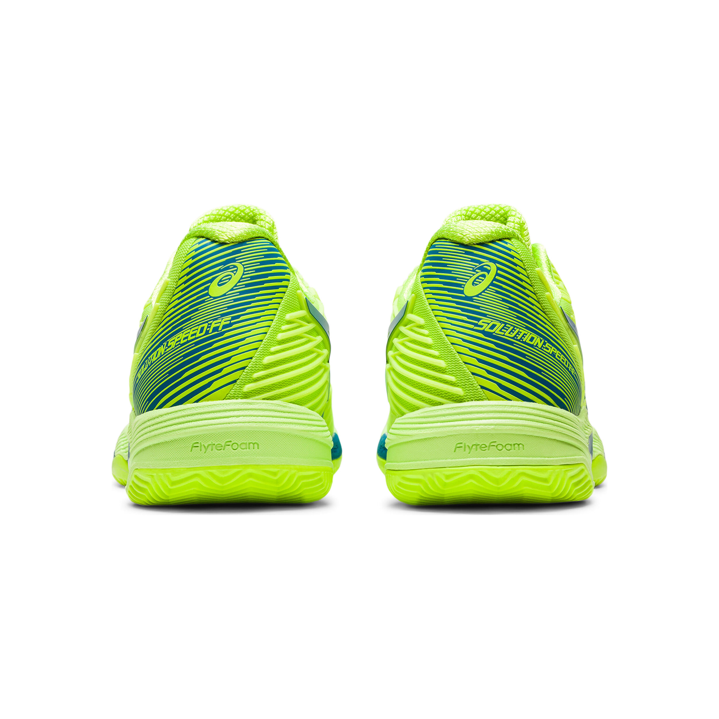 Buy ASICS Solution Speed FF 2 Scarpa Per Terra Rossa Donna Verde Neon Blu online Tennis Point IT