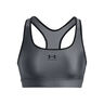 Heatgear Mid Padless Reggiseni Sportivi Donna-Grigio