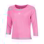 Abbigliamento Quiet Please Quiet Please Crush Mixed Manica lunga Ragazze-rosa, bianco