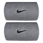 Abbigliamento Nike Nike Swoosh Classic Doublewide Polsino anti sudore Unisex - grigio, nero