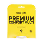 Tennis-Point Tennis-Point Premium Comfort Multi Set Di Corde 12m-Bianco