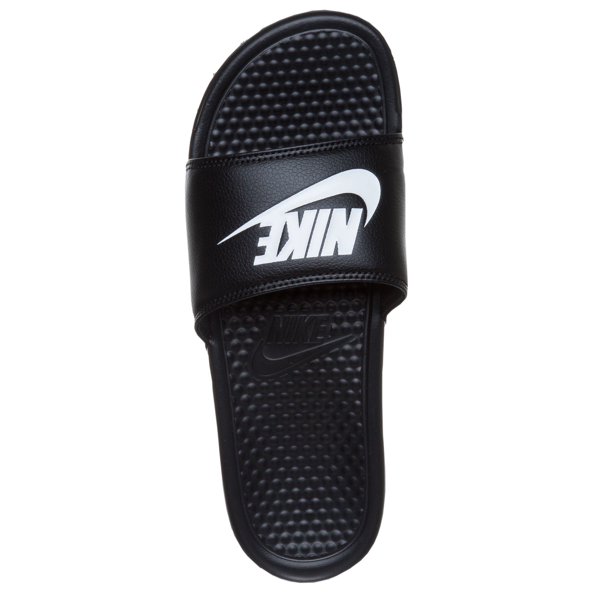 Buy Nike Benassi Just Do It Ciabatte Uomini Nero Bianco online Tennis Point IT