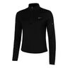 Swift Half-Zip Camicia da corsa Donna - nero, 